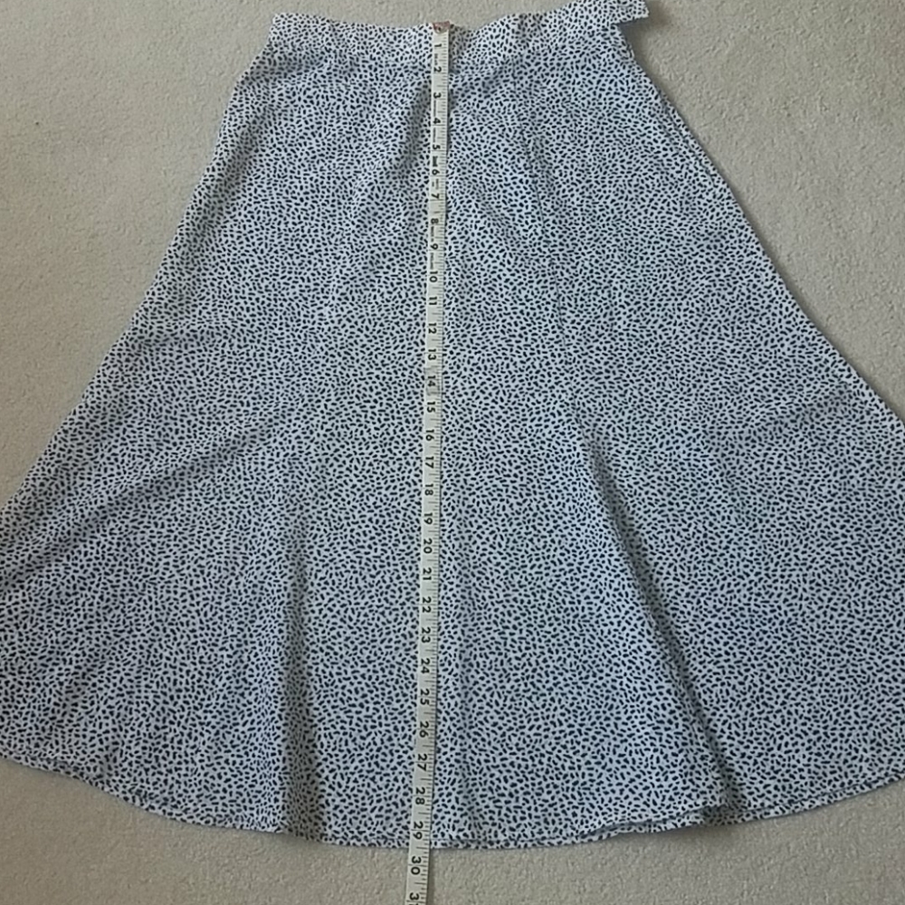 Vintage black and white skirt - Picture 3 of 5